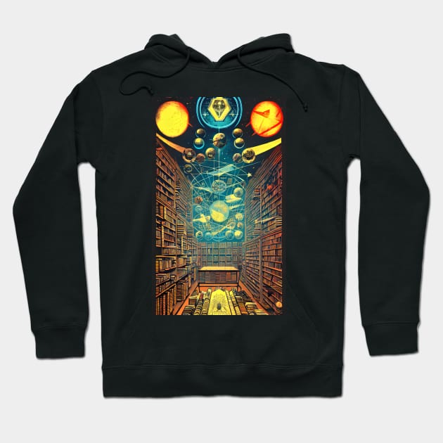 Cosmic Library Hoodie by Trip Tank